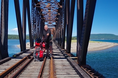 Film Still aus - 6.000 km per Fahrrad von Vancouver nach Halifax