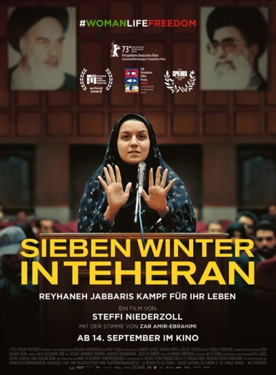Film Poster Plakat Sieben Winter in Teheran