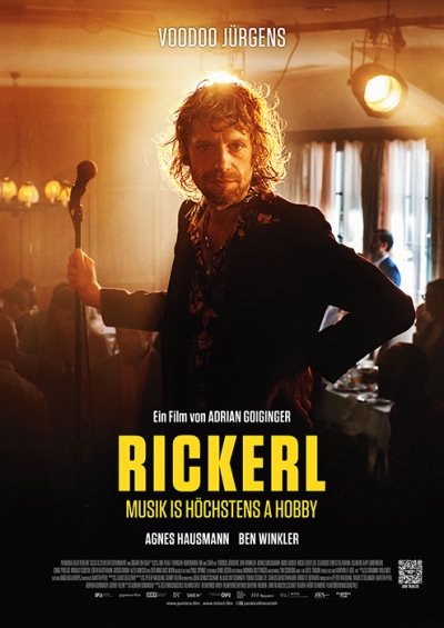 Film Poster Plakat Rickerl - Musik is höchstens a Hobby